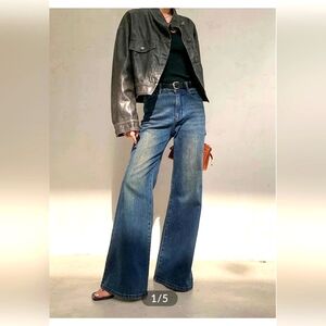 NWT Comense vintage wide leg denim size medium